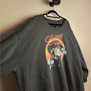 Lainey Wilson Graphic Black Women's Top